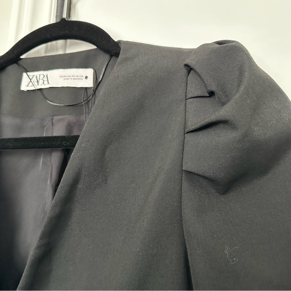 Zara Black Blazer Dress Size XS - Picture 11 of 16